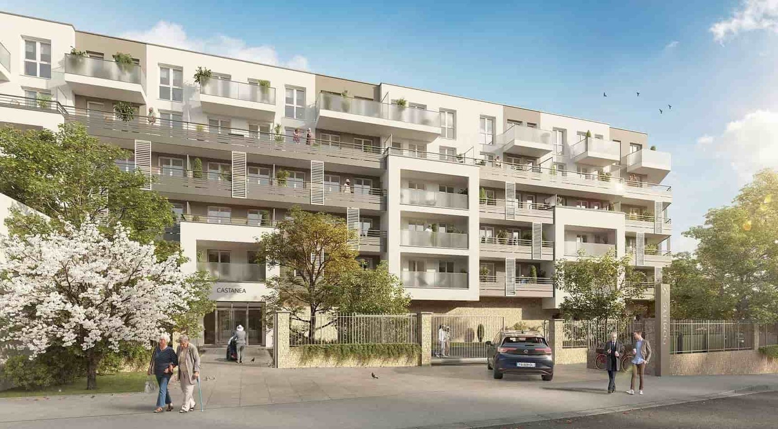 Résidence seniors Revente Castanea par Domitys